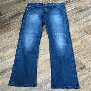 Stone Touch Jeans Mens Size 40 Blue Denim Comfort Skinny Workwear Rodeo